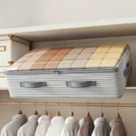 XL Multi-Layer Under-Bed Storage Bags, Durable Non-Woven Organizers for Seasonal Clothes & Bedding, Foldable Portable Containers - Image 5