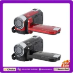 4K 48MP Ultra HD Digital Camcorder 2.7in 180° Rotatable Screen 16X Digital Zoom Video Camera for Vlogging Travel with USB Cable