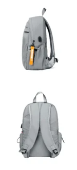 Fashion Men's Backpacks Large Capacity Students School Bag With USB Charging Port Laptop Bags Lightweight Men Travel Backpack - Image 31