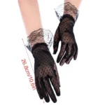 DXAA Short Lace Gloves Tea Party Gloves Women Lace Gloves Bridal Wrist Gloves gloves Banquet Gloves Dance Gloves - Image 13