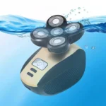 Electric shaver is suitable for men. USB rechargeable cordless electric shaving machine, beauty therapist, hairdressing tool.