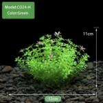 Artificial Underwater Plastic Plants Aquarium Fish Tank Aquatic Fake Shrub Green Weeds Water Grass Viewing Simulation Decoration - Image 15