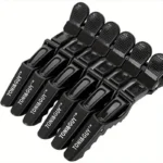 6pcs Black Matte Hair Sectioning Clip Clamp Hair Grip Hairdressing Salon Tool - Image 11