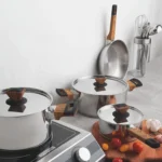Stainless steel cookware set of 4, made in China - Image 3