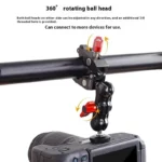 *1 Set Photography Accessories Camera Metal Super Clamp With Double Ball Head Magic Arm For  Monitor Light Mic Phone Mount - Image 14