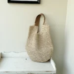 Handmade Woven Beach Bags for Women Handbag Large Capacity Travel Shoulder Bag Bohemian Straw Bag Vacation Shopper Tote Clutch - Image 6