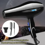 Hair Dryer 1800W Professional Powerful Hair Dryer Fast Heating Hot And Cold Adjustment Ionic Air Blow Dryer with Air Collecting - Image 12