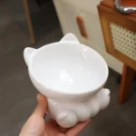 Supplies Drinking Eating Puppy Kitten Protection Cervical Pet Supplies Water Feeder Container Pet Feeding Bowl Cat Food Bowl - Image 14