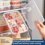 Refrigerator Food Storage Containers, Suitable For Meat And Other Food, Food-grade Airtight Containers, 2/4/6 Compartments. - Image 11