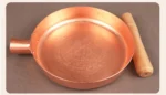 Copper Frying Pan Fast Heat Transfer 2mm Thickened Non-stick Pan   Induction Compatible 100% Hand Forged Pure Copper Cooking Pot - Image 7