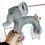 Pet supplies: dog toys for chewing, making sounds, and relieving boredom, arched plush toys, plush toy factory in stock - Image 7
