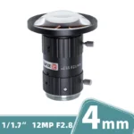 ZLKC FA Lens 12MP High Resolution 6mm Macro 1/1.7 Inch Lenses CCTV Parts for C Mount Camera Low Distortion Machine Vision F2.4 - Image 8