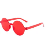 Festival Fashion Sunglasses Circular Sunglasses Trendy Ocean Sunglasses Colorful Sunglasses For Parties Candy-Colored Glasses - Image 6