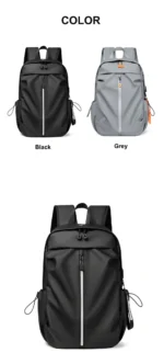 Fashion Men's Backpacks Large Capacity Students School Bag With USB Charging Port Laptop Bags Lightweight Men Travel Backpack - Image 29