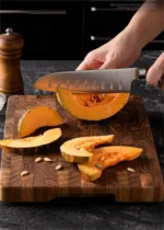 Large Size,High Quality Teak Wood Cutting Board:16.5*11.8 Inch/13.3*9.5 Inch,1 Inch Thick，Suitable For Christmas，Halloween - Image 17