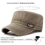 Unisex FS Label Washed Flat Baseball Caps Spring Autumn Adjustable Casual Baseball Caps Outdoor Sunscreen Hat Sports Cap - Image 6