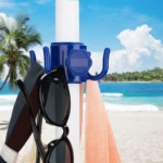 Durable Beach Umbrella Hanging Hook 4 Prongs Screw Lock ABS Towels Camera Bags Clothes Hanger Camping Holder Trip Clip - Image 12