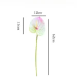 Artificial Flower For Decoration Fake Plants Ornament Decorative Leaf Room Decor Room Accessories Wedding Party Accessories Gift - Image 6