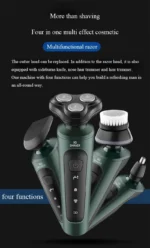 Electric Shavers for Men Waterproof Electric Trimmer Razor Wet &amp Dry Use Rechargeable Battery Rotary Shavers Machine shaving - Image 13