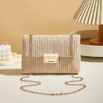 Crossbody Bag for Women Chain Strap Banquet Stylish Accessory Shoulder Bag for Day-to-Night Outfits - Image 15