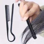 Hairdressing V-Comb Messy Hair Finishing Straightening Splint Comb - Hair Styling Tool Clip special for  hair wigs - Image 13