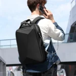 Black Smart Computer Laptop Bags for Men Backpack New Waterproof Student Outdoor Backpack Travel Bag Backpack Hard Shell - Image 4