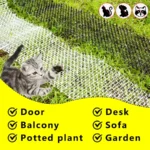 Scat Mat for Cats with Spikes Cat Repellent Dog Digging Deterrent Pad for Indoor Outdoor Sofa Garden Flowerbeds Garden Supplies - Image 9