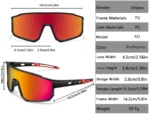 Trendy Fishing Sunglasses for Men and Women Casual Windproof Eyewear with UV Protection for Outdoor Sports, Running Cycling - Image 17