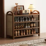 Shoes Organizers Narrow Corridor Shoe Rack Space Saving Storage Shelf Shoe Rack Luxury Designs Sturdy Home Furniture Accessories
