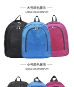 Cute Simple Casual Backpack Simple Versatile Trendy Grid Fashion Street Travel Personality Storage Bag Sequin Backage For Girls - Image 17