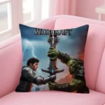 Pillow Anime Pillow Sofa Bed Head Pillow Cover Cushion Cover Fashion World of Warcraft Hot Video Game - Image 17