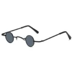 Vintage Sunglasses Round Steampunk Sunglasses Round Metal Frame Small Round Sunglasses Gothic Sunglasses Hippy Glasses - Image 7