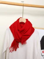Women Scarf Cashmere Winter Scarf Winter 2024 Fashion Scarves Designer Keep warm Women Luxury Kids Scarf - Image 17