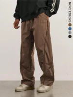 Men's Single-Piece Trousers, Fitness, Cycling, Outdoor Hiking, Swimming, Comfortable Trousers, Running, Quick-Drying, Cool, Breathable, Sweat-Absorbent, Men's Casual Trousers - Image 7