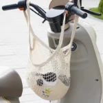 Bike Bag, Electric Bike Helmets Luggage Net, Handlebar Tube Hanging Baggage Mesh Pouch,Cycling Bag,Handbag Tote Bike Accessories - Image 3