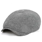 Retro Newsboy Caps Men British Painters Hats Autumn Winter Berets Herringbone Flat Cap Hip Hop Berets - Image 9