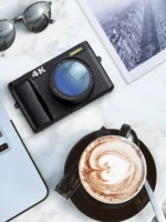 4K Digital Camera for Photography and Video Autofocus Anti-Shake 48MP Compact Vlogging Camera 3'' 180° Flip Screen with Flash - Image 13