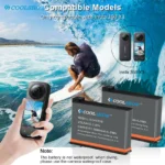 For Insta360 X3 Battery Charger 1800mah Camera 360 Panoramic Action Camera Batteries Accessories For Insta360 ONE X3 - Image 16