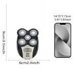 Electric shaver is suitable for men. USB rechargeable cordless electric shaving machine, beauty therapist, hairdressing tool. - Image 4