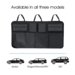 Car Trunk Organizer Universal Adjustable Backseat Storage Bag Net High Capacity Hanging Organizers for Jeeps SUVs Vans - Image 3