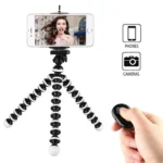 Tripods Tripod for Phone, Mobile Camera Holder Clip, Smartphone Monopod Stand, Octopus Mini Tripod Stativ - Image 12