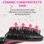 Hair Dryer One Step Electric Hot Air Brush Travel Hairdryer Hairbrush Professional Hair Straightening Hairbrush Styling Tool - Image 2