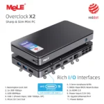 MeLE Overclock X2 Mini PC,N150 16GB 512GB Micro Desktop Computer, 4K Triple Display, All-in-one USB-C, USB3.2/WiFi/BT/Ethernet - Image 2