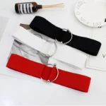 Belts for Women Simple Waist Elastic Ladies Band Round Buckle Decoration Coat Sweater Fashion Dress Waistband - Image 6