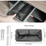 Laundry Baskets With Wheels Fitness Tool Storage Basket Foldable Yoga Mat Organizer Household Toy Clothing Storage Basket New - Image 11