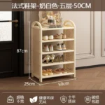 Shoes Organizers Narrow Corridor Shoe Rack Space Saving Storage Shelf Shoe Rack Luxury Designs Sturdy Home Furniture Accessories - Image 41