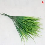 Artificial Plants Fake Leaf Foliage Bush Home Office Garden Wedding Decors - Image 16