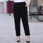 Office Formal Plus Size Pants For Women 7XL 6XL 5XL 4XL White Straight Girls High Waisted Lady Black Work Spring Summer Trousers - Image 7