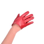 Sexy Leather Gloves For Women Half Palm PU Leather Gloves Party Show Performance Dance Gloves - Image 12