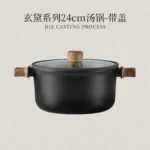 cookware set - steak pan, frying pan, saucepan, stockpot, non-stick pan, wok - complete kitchen utensil set - Image 6